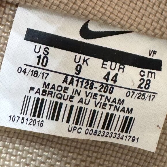 Nike SF Air Force 1 High 'Rattan' - Picture 15 of 16